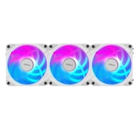 Gigabyte AORUS 120mm White ARGB Fans 3-Pack PWM Daisy-Chain Gigabyte AORUS 120mm White ARGB Fans 3-Pack PWM Daisy-Chain